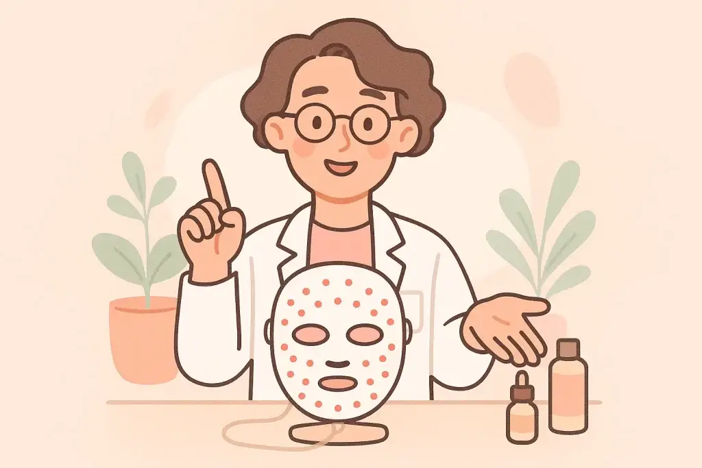 dermatologue avis masque led