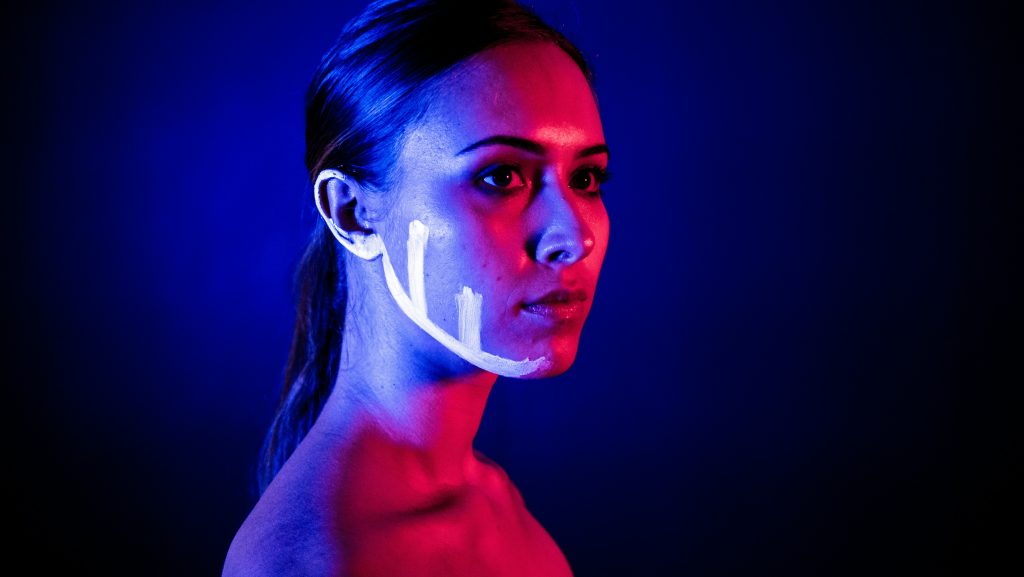 masque led visage couleur